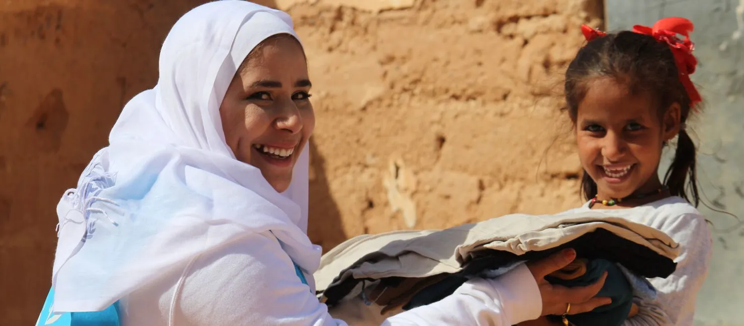 Algeria_UNHCR-Distribution-Of-Winter-Clothes