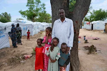 Central African Republic Sudanese Refugees Find Shelter At Unhcr Site