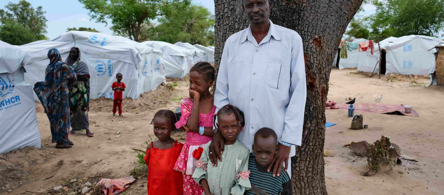 Central African Republic Sudanese Refugees Find Shelter At Unhcr Site