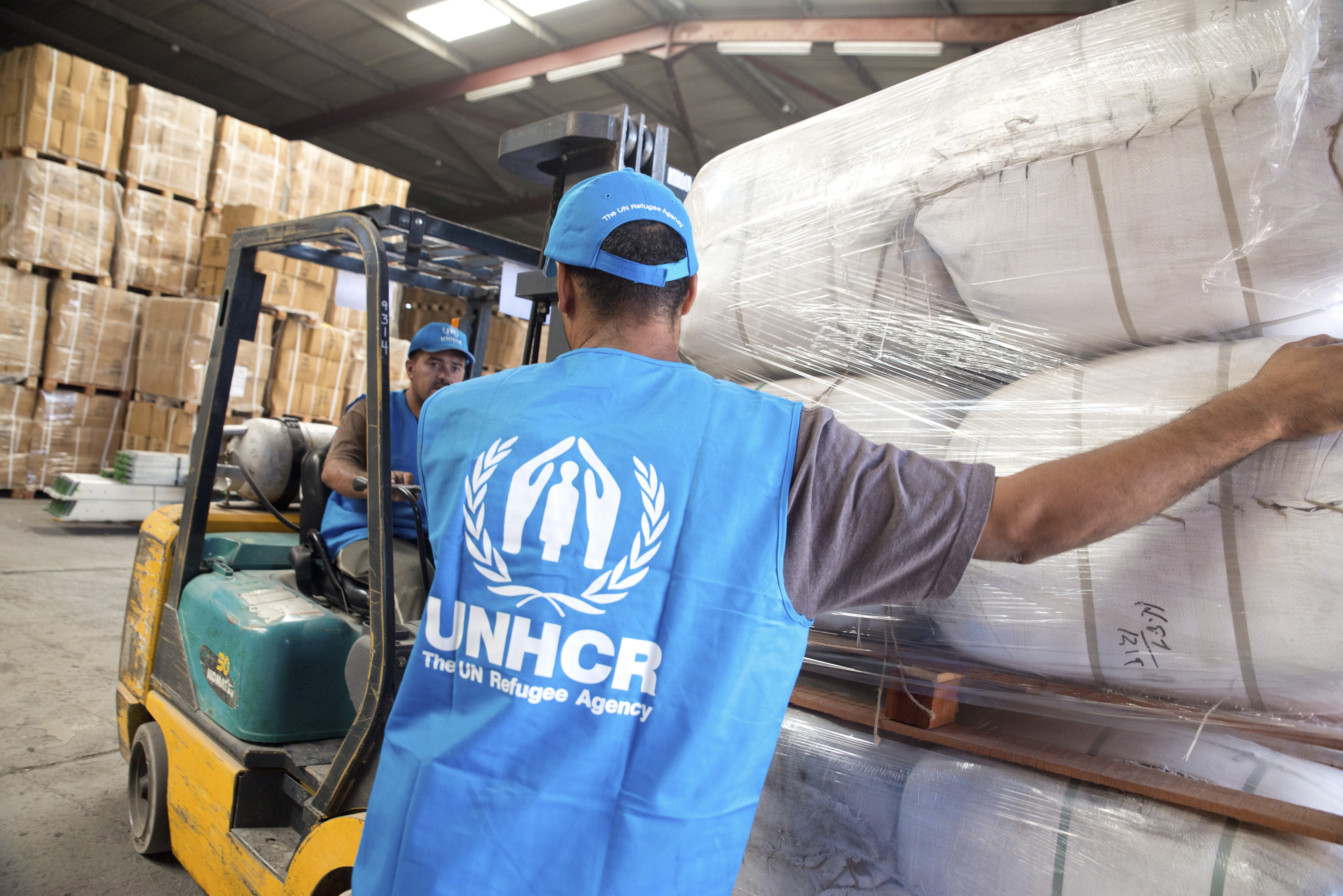 Jordan. UNHCR Warehouse In Zarqa Free Zone