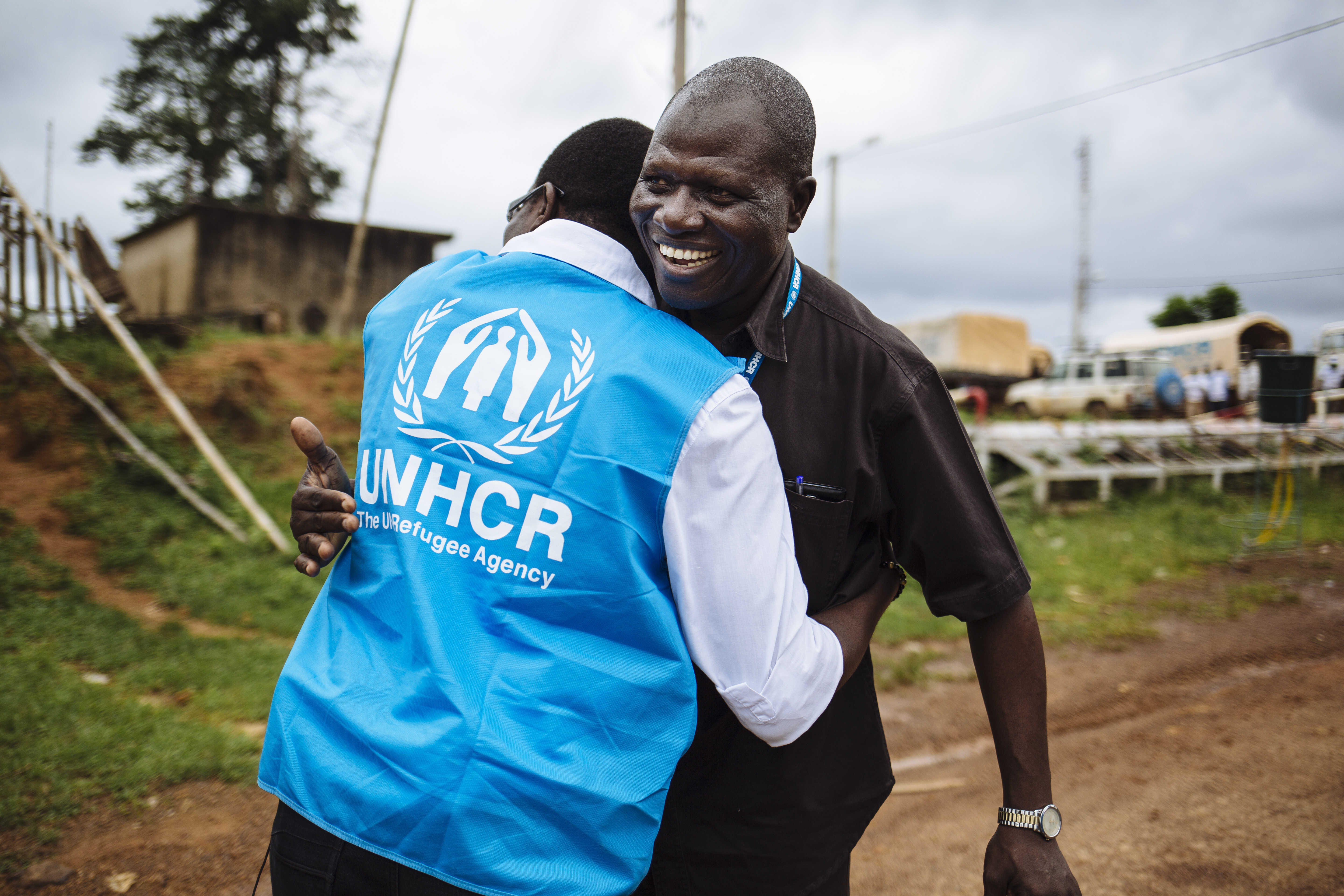 Liberia. Andreas Fiadorme, The Head Of UNHCR’S Field Office In Harper, Liberia