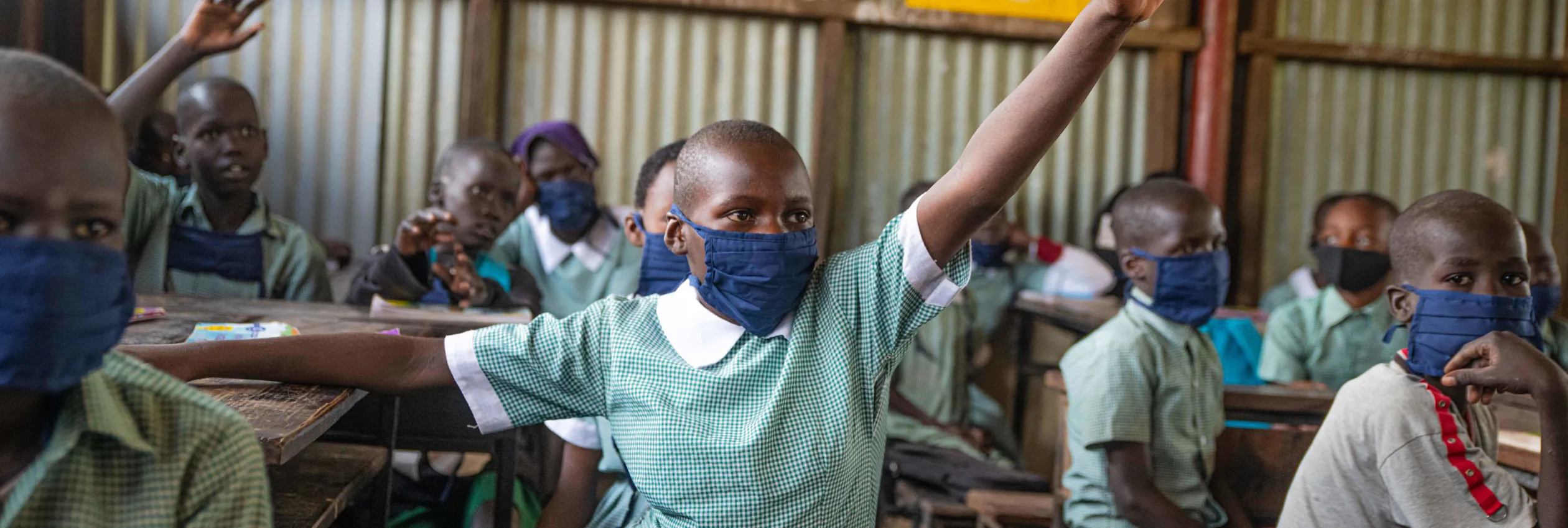 13-year-old Anne is a refugee from Uganda. Anne's favorite thing in school is her teachers. She wants to be a lawyer when she grows up. UNHCR, through its partners, provides trauma training to teachers and school staff. The training enables them to give learners crucial psychosocial support.