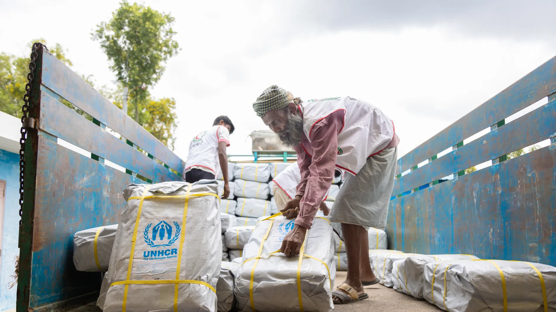 Bangladesh. UNHCR Core Relief Supplies At Cox’S Bazar Bangladesh Intended For Distribution To Flood Affected Refugees And Host Communities