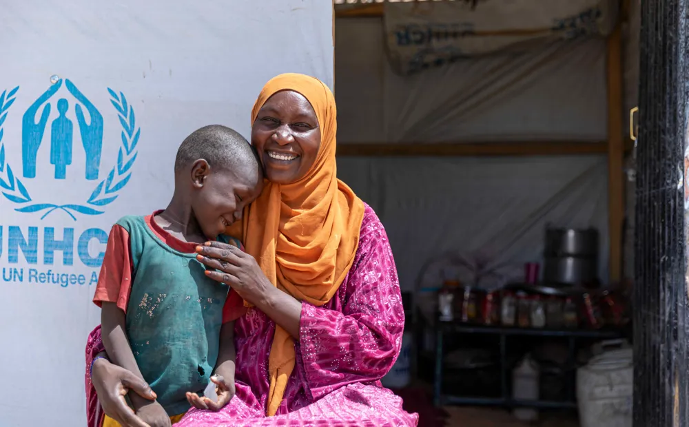 Chad. UNHCR Provides Shelter For Sudanese Refugees In Sila Province (1)