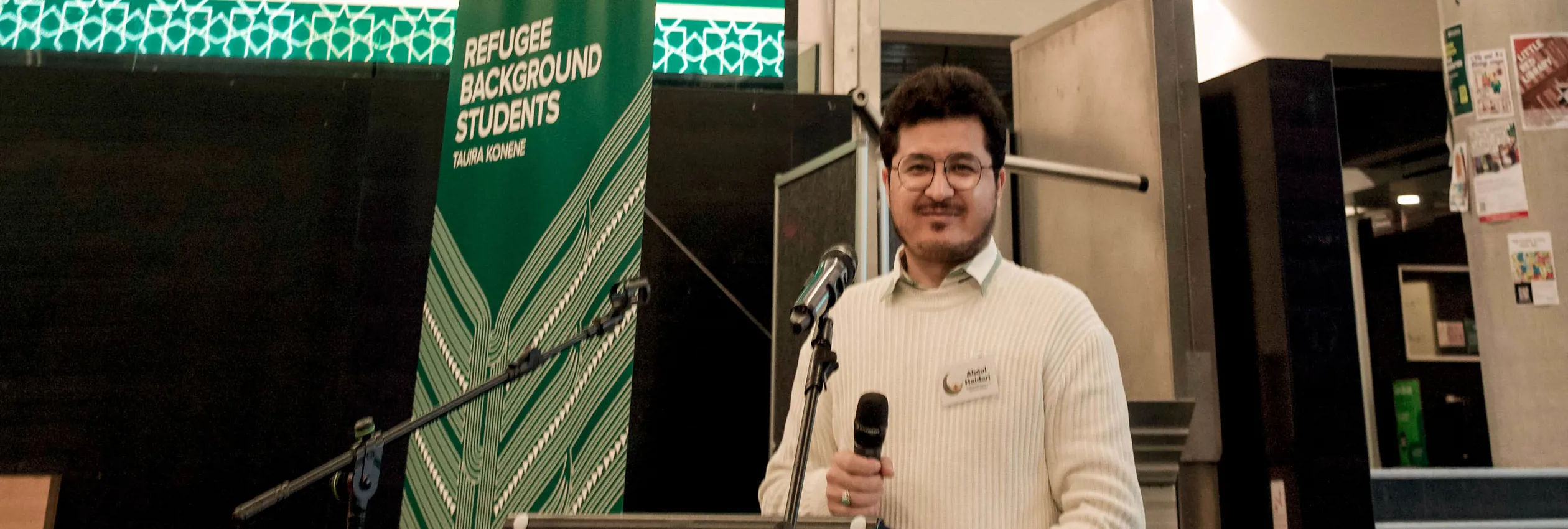 New Zealand. Abdul Haidari At Work