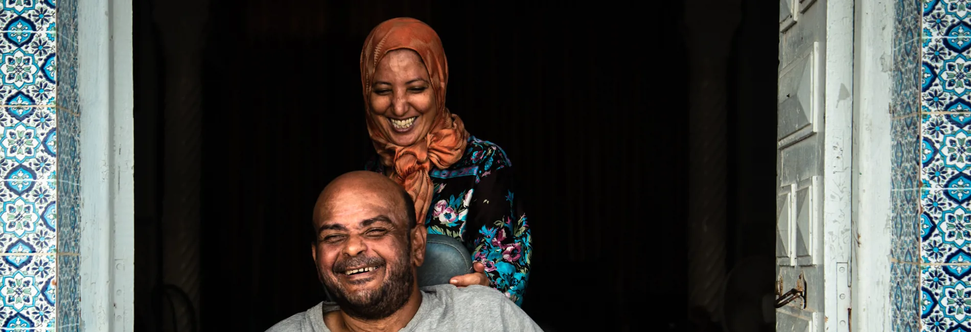 Refugee with chronic disease supported to access public healthcare services in Tunisia with the help of UNHCR.